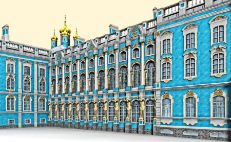 Ilustración de ST Petersburg en Rusia vector ilustración - Imagen libre de derechos