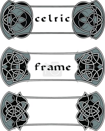 Ilustración de Marco en estilo celta - Imagen libre de derechos