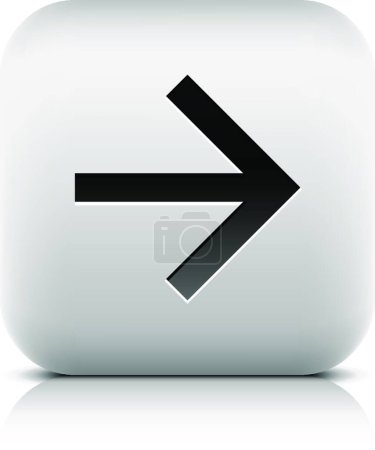 Ilustración de Web icon with black arrow sign - Imagen libre de derechos
