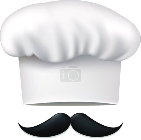 Illustration for Cooking Cap  vector illustration - Royalty Free Image