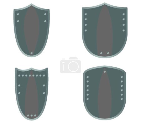Illustration for Shield icon, vector illustration simple design - Royalty Free Image