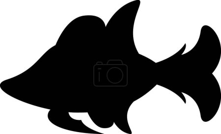 Téléchargez les illustrations : Illustration vectorielle des poissons tropicaux - en licence libre de droit