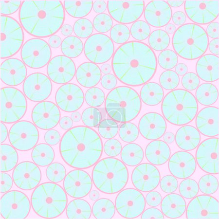 Illustration for Abstract seamless pattern, vector illustration simple design - Royalty Free Image