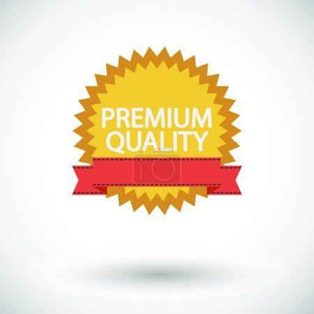 Illustration for Premium Quality icon, vector illustration simple design - Royalty Free Image