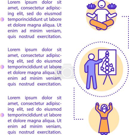 Téléchargez les illustrations : "Self improvement concept icon with text" - en licence libre de droit