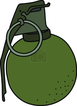 Téléchargez les illustrations : "The old hand grenade" - en licence libre de droit