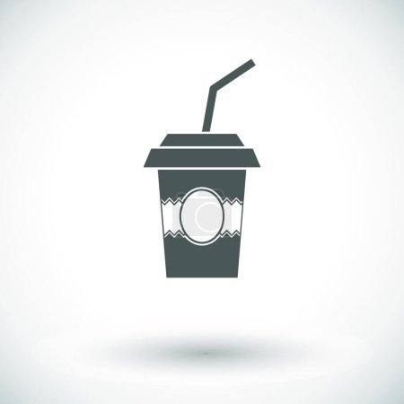 Illustration for "Paper fast food cup" - Royalty Free Image