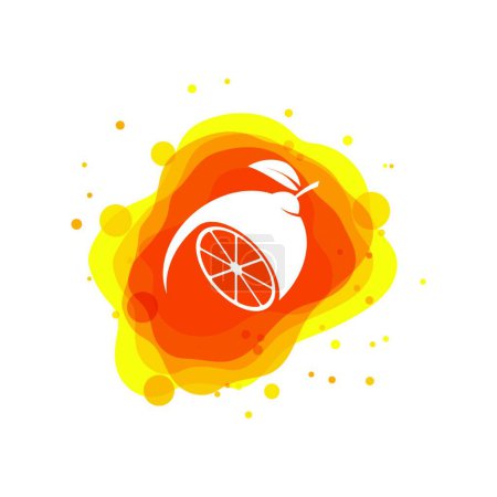 Illustration for "Fresh Lemon icon vector illustration" - Royalty Free Image