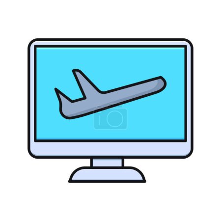 Illustration for Travel  icon, vector illustration - Royalty Free Image