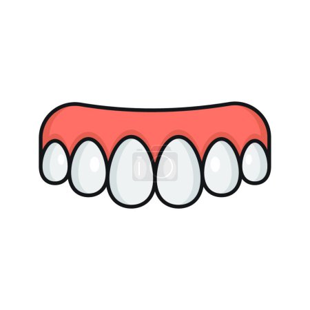 Illustration for Oral icon, vector illustration simple design - Royalty Free Image