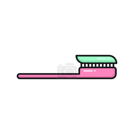 Illustration for Toothbrush icon, vector template - Royalty Free Image