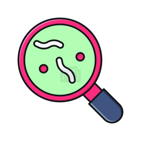 Illustration for Germs icon, vector illustration - Royalty Free Image