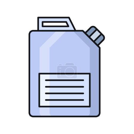 Illustration for Can icon, vector illustration - Royalty Free Image