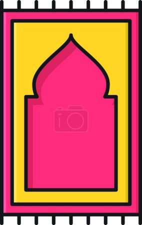 Illustration for Islamic icon sign vector illustration - Royalty Free Image