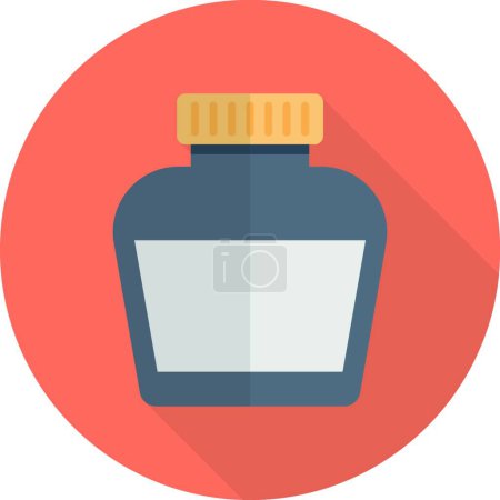 Illustration for "pot " icon, vector illustration - Royalty Free Image