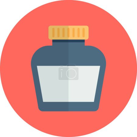 Illustration for "pot " icon, vector illustration - Royalty Free Image