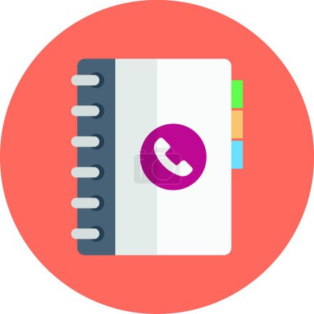 Illustration for Phone web icon, vector illustration - Royalty Free Image