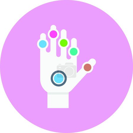 Illustration for "hand " web icon vector illustration - Royalty Free Image
