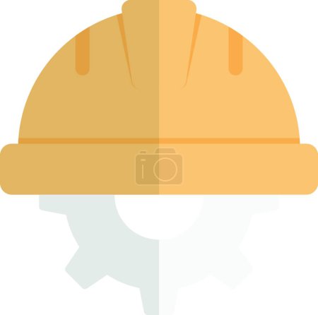 Illustration for Labour flat icon, vector illustration - Royalty Free Image