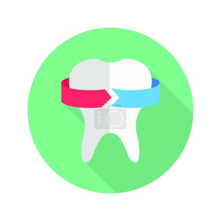 Illustration for Oral icon, vector illustration - Royalty Free Image