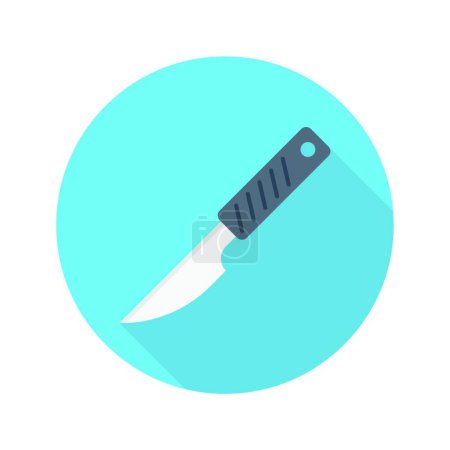 Illustration for Surgery sign, simple vector icon - Royalty Free Image