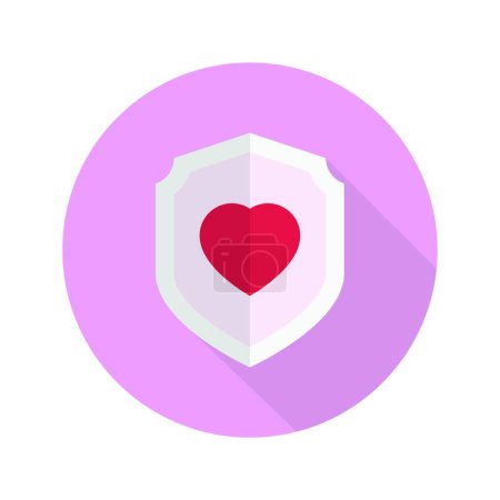 Ilustración de "protección "icono web vector ilustración - Imagen libre de derechos