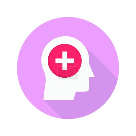 Illustration for Health sign, simple vector icon - Royalty Free Image