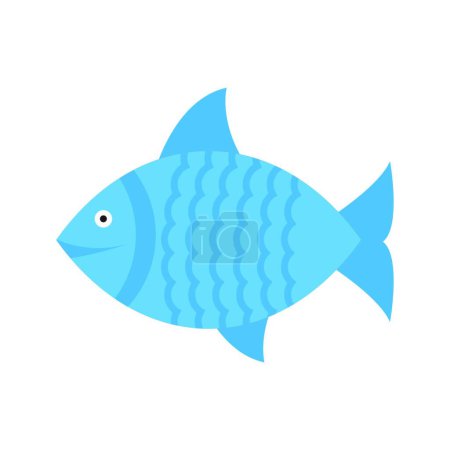 Téléchargez les illustrations : Icône de fruits de mer, illustration vectorielle - en licence libre de droit