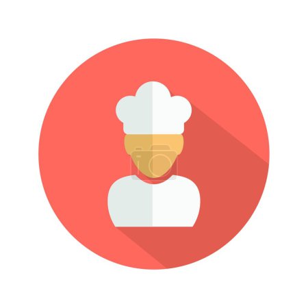 Illustration for Cook icon, vector illustration - Royalty Free Image