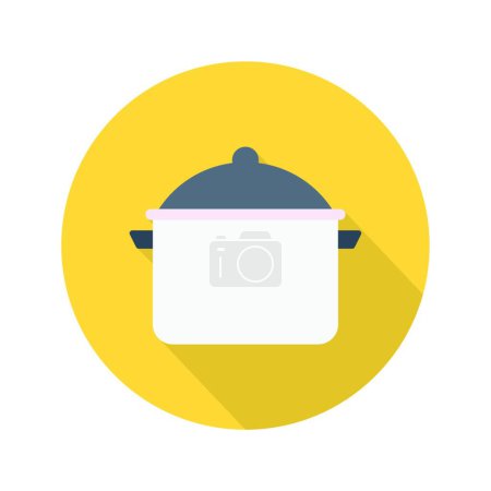 Illustration for Pan icon, vector illustration - Royalty Free Image