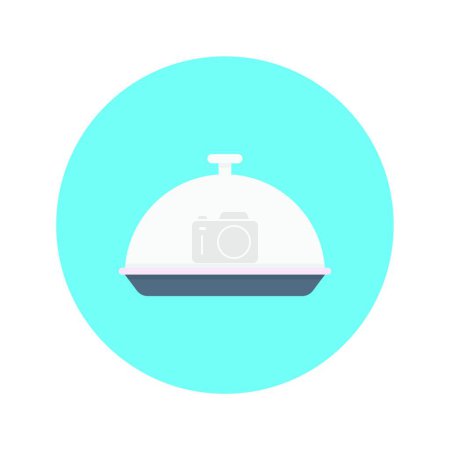 Illustration for Food icon, vector illustration - Royalty Free Image