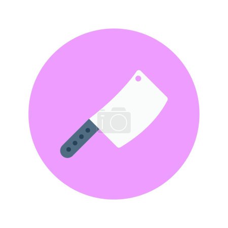 Ilustración de Bugda cuchillo icono vector ilustración - Imagen libre de derechos