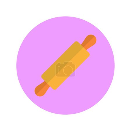 Illustration for Pin icon, web simple illustration - Royalty Free Image