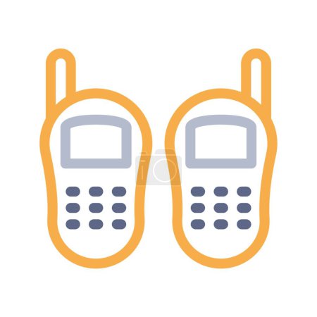 Illustration for Illustration of the phone - Royalty Free Image