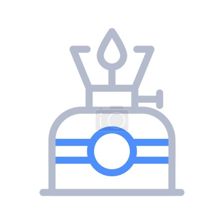 Illustration for Flame icon, vector illustration - Royalty Free Image