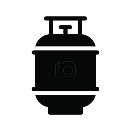 Illustration for Gas icon, vector illustration - Royalty Free Image