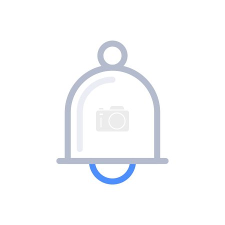 Illustration for Bell  icon, vector illustration - Royalty Free Image