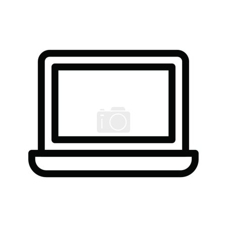 Illustration for Notebook icon, vector illustration - Royalty Free Image