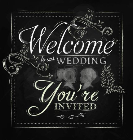 Illustration for Colorful invitation template, vector illustration - Royalty Free Image