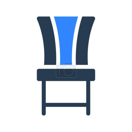 Téléchargez les illustrations : Seat icon vector illustration - en licence libre de droit