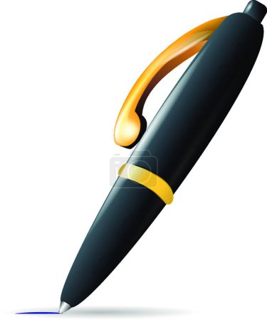 Ilustración de "pluma "icono web vector ilustración - Imagen libre de derechos