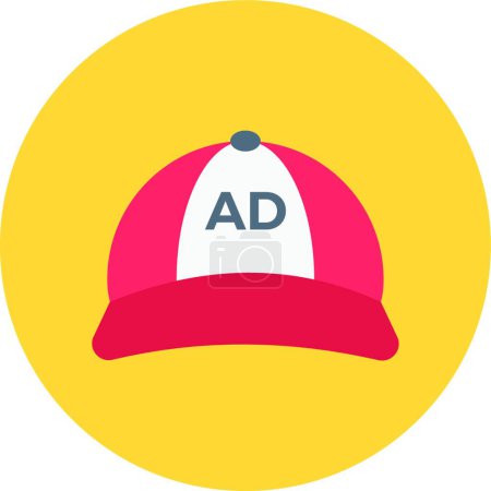 Ilustración de "ad "icono, ilustración vectorial - Imagen libre de derechos