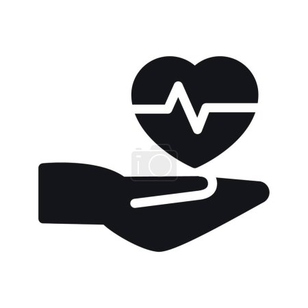 Illustration for Health icon, vector illustration simple design - Royalty Free Image