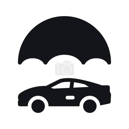 Illustration for Insurance icon, vector illustration - Royalty Free Image