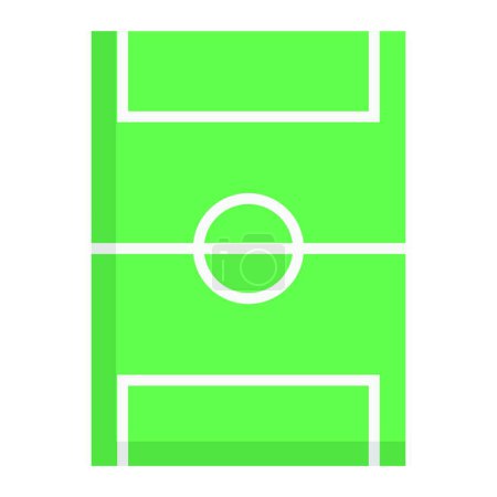 Téléchargez les illustrations : Icône de football, illustration vectorielle - en licence libre de droit