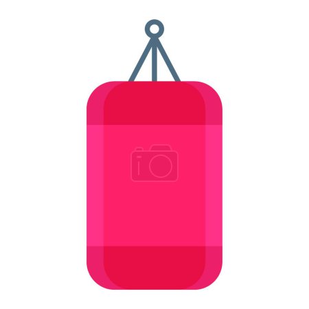Illustration for Punch bag icon, vector illustration simple design - Royalty Free Image