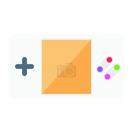 Ilustración de Gamepad icono, vector ilustración diseño simple - Imagen libre de derechos