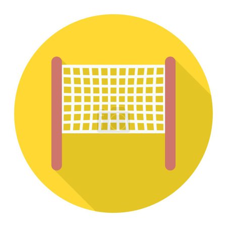Illustration for Badminton icon, vector illustration - Royalty Free Image