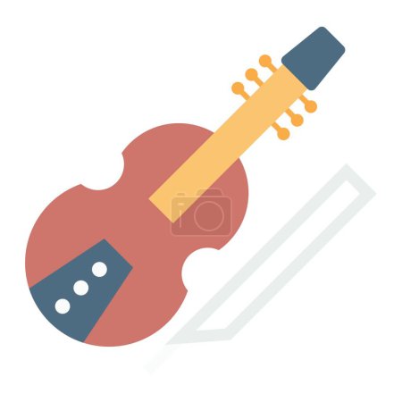 Illustration for Musical icon, vector illustration - Royalty Free Image