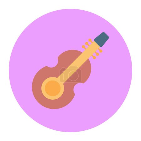 Illustration for Musical  icon, vector illustration - Royalty Free Image